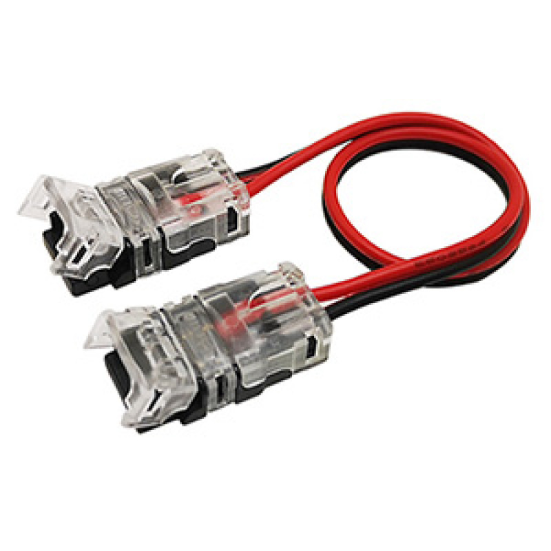 Connector for LED strip connection with 10cm cable Eurolight Connector for LED strip connection with 10cm cable Eurolight