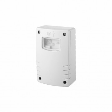 Photo relay, 10A, IP65, wall mounted.