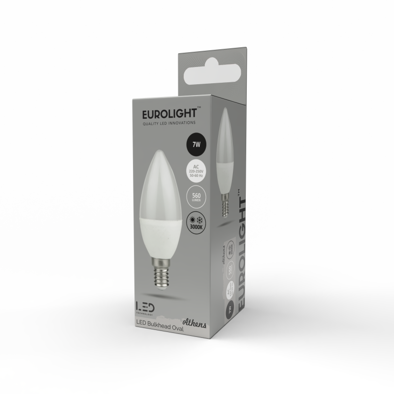 Athens LED bulb 7W E14 3000K Eurolight Athens LED bulb 7W E14 3000K Eurolight