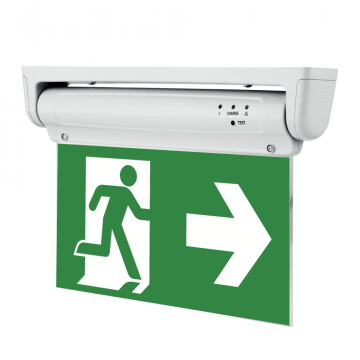 Emergency wall/ceiling light Detroit 3val. 6500K Eurolight