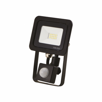 BREMEN Prožektorius su judesio davikliu 10W 100lm/W 4000K IP65 Eurolight