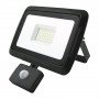 BREMEN LED floodlight with motion sensor 30W, 4000K, IP65, 80lm/W Eurolight