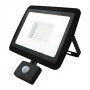 BREMEN LED prožektorius su judesio davikliu 50W, 4000K, IP65, 80lm/W Eurolight