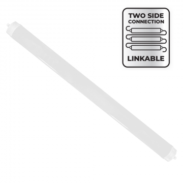 ROME luminaire 70W 1.5m 100lm/W 4000K IP65 IK08 duplex Eurolight