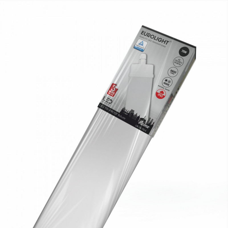 ROME šviestuvas 70W 1.5m 140lm/W 4000K IP65 IK08 Eurolight