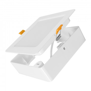 MALAGA LED panel, square, universal 12W 85lm/W CRI80+ CCT Eurolight