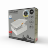 MALAGA LED panel, square, universal 18W 85lm/W CRI80+ CCT Eurolight
