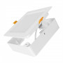 MALAGA LED panelė, kvadratinė, universali 9W 85lm/W CRI80+ CCT Eurolight