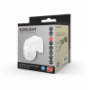 Judesio daviklis, PIR, 12m 800W 180° IP20 sieninis Eurolight