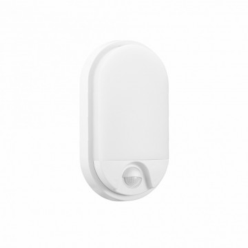 Šviestuvas Tallin oval LED, su judesio davikliu, 10W, 4000K, CRI80 IP54 Eurolight