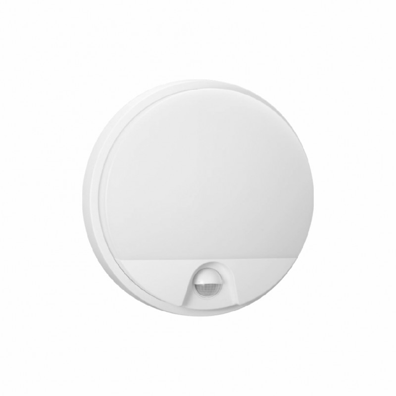 Šviestuvas Tallin round LED, su judesio davikliu, 10W, 4000K, IP54 Eurolight Šviestuvas Tallin round LED, su judesio davikliu, 10W, 4000K, IP54 Eurolight