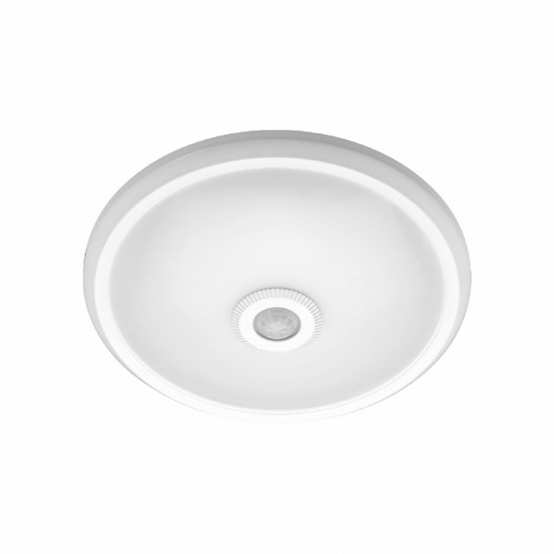 PALERMO LED luminaire, with motion sensor, 12W, 4000K, CRI80 IP65 1200lm
