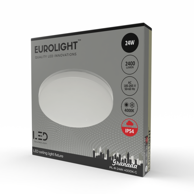 Granada LED luminaire 24W 4000K IP54 Eurolight Granada LED luminaire 24W 4000K IP54 Eurolight
