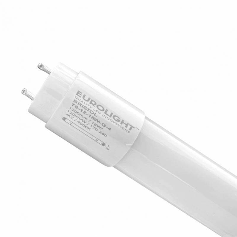 Bristol Lempa LED T8 120cm 18W 100Lm/W 4000K Eurolight Bristol Lempa LED T8 120cm 18W 100Lm/W 4000K Eurolight