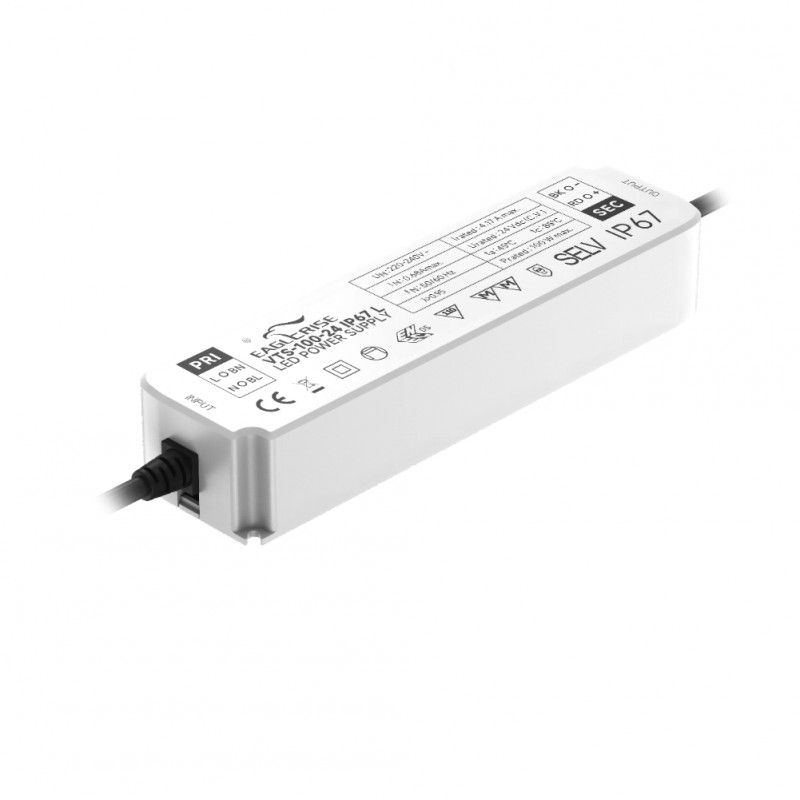 Maitinimo šaltinis 100W 24V IP67