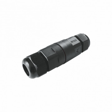 Jungtis hermetiška laidams 2polių, 250V, 16A, 0,5-2,5mm IP68 Eurolight