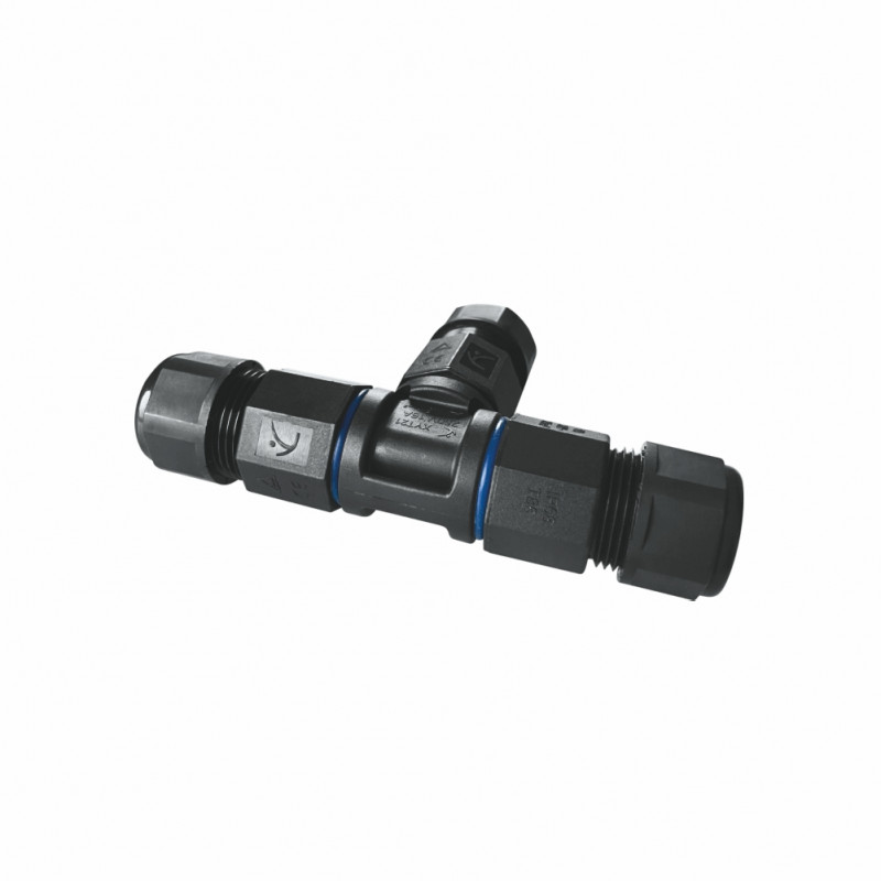 Connector for hermetic wiring 3-pole 250V 16A 0,5-2,5mm2 IP68 Connector for hermetic wiring 3-pole 250V 16A 0,5-2,5mm2 IP68